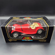 Load image into Gallery viewer, Bburago Jaguar SS 100 (1937) Red #3006 1:18 Die Cast Car
