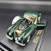Load image into Gallery viewer, Bburago Jaguar XK120 Coupe (1948) Green #1508 1:24 Die Cast Car
