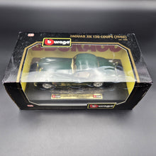 Load image into Gallery viewer, Bburago Jaguar XK120 Coupe (1948) Green #1508 1:24 Die Cast Car
