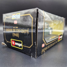 Load image into Gallery viewer, Bburago Jaguar XK120 Coupe (1948) Green #1508 1:24 Die Cast Car
