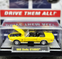 Load image into Gallery viewer, M2 Machines 1968 Shelby GT500KR #12-19 Yellow Shelby Series Release 20