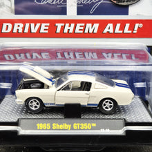 Load image into Gallery viewer, M2 Machines 1965 Shelby GT350 #12-18 White Shelby Series Release 20 Premium Edition