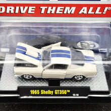 Load image into Gallery viewer, M2 Machines 1965 Shelby GT350 #12-18 White Shelby Series Release 20 Premium Edition