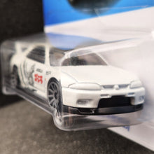 Load image into Gallery viewer, Hot Wheels 2024 Nissan Skyline GT-R (BCNR33) White #96 HW J-Imports 5/10 New Long Card
