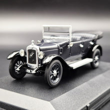 Load image into Gallery viewer, Oxford Diecast Austin Heavy Twelve Cobalt Blue AHT003 1:43 Model
