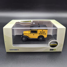 Load image into Gallery viewer, Oxford Diecast Austin Seven RN Van AA Yellow ASV002 1:43 Model
