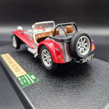 Load image into Gallery viewer, Anson Lotus-Caterham Super Seven 1957-1973 Red #30317 1:18 Die Cast Car

