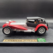 Load image into Gallery viewer, Anson Lotus-Caterham Super Seven 1957-1973 Red #30317 1:18 Die Cast Car
