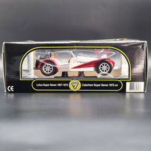 Load image into Gallery viewer, Anson Lotus-Caterham Super Seven 1957-1973 Red #30317 1:18 Die Cast Car
