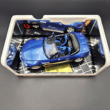 Load image into Gallery viewer, Bburago BMW M Roadster 1996 Blue #3349 1:18 Gold Collection Die Cast Car
