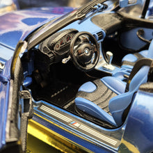 Load image into Gallery viewer, Bburago BMW M Roadster 1996 Blue #3349 1:18 Gold Collection Die Cast Car
