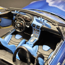 Load image into Gallery viewer, Bburago BMW M Roadster 1996 Blue #3349 1:18 Gold Collection Die Cast Car
