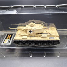 Load image into Gallery viewer, Easy Model 1942 German Pz.Kpfw Tank 22nd Panzer Armoured Div. 1:72 Die Cast Tank
