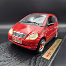 Load image into Gallery viewer, Maisto 1997 Mercedes-Benz A-Class Red #31841 1:18 Special Edition Die Cast Car
