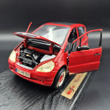 Load image into Gallery viewer, Maisto 1997 Mercedes-Benz A-Class Red #31841 1:18 Special Edition Die Cast Car
