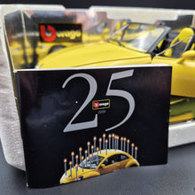 Load image into Gallery viewer, Bburago BMW M Roadster 1996 Yellow #3369 1:18 Gold Collection Die Cast Car
