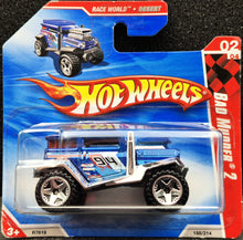 Load image into Gallery viewer, Hot Wheels 2010 Bad Mudder 2 Blue #188 Race World - Desert 2/4 New