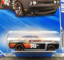 Load image into Gallery viewer, Hot Wheels 2010 '08 Dodge Challenger SRT8 Black #108 HW Performance 2/10 New
