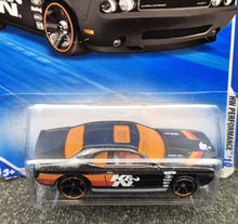 Load image into Gallery viewer, Hot Wheels 2010 '08 Dodge Challenger SRT8 Black #108 HW Performance 2/10 New