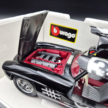 Load image into Gallery viewer, Bburago Mercedes-Benz 300 SL (1954) Gullwing Black #3015 1:18 Die Cast Car
