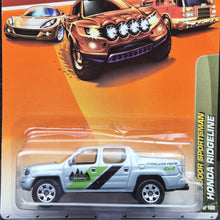 Load image into Gallery viewer, Matchbox 2010 Honda Ridgeline Silver #82 Outdoor Sportsman 9/10 New Long Card
