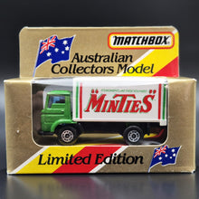 Load image into Gallery viewer, Matchbox 1987 Dodge Commando Delivery Truck Green MB-72 Minties Limted Edition