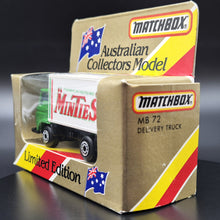 Load image into Gallery viewer, Matchbox 1987 Dodge Commando Delivery Truck Green MB-72 Minties Limted Edition