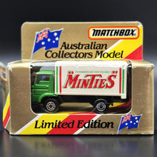 Load image into Gallery viewer, Matchbox 1987 Dodge Commando Delivery Truck Green MB-72 Minties Limted Edition
