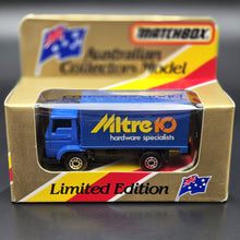 Load image into Gallery viewer, Matchbox 1981 Dodge Commando Delivery Truck Blue MB-72 Mitre 10 Limited Edition
