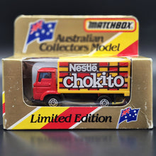 Load image into Gallery viewer, Matchbox 1988 Dodge Commando Delivery Truck Red MB-72 Chokito Limited Edition
