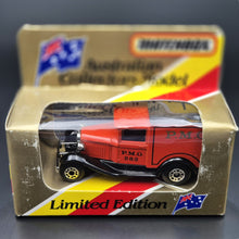 Load image into Gallery viewer, Matchbox 1993 Ford Model A Van PMG Australian Mail Van Red 1-75 Series MB38 Boxed