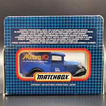 Load image into Gallery viewer, Matchbox 1990 Ford Model A Van Mitre 10 Blue Series 1-75 MB38 Boxed
