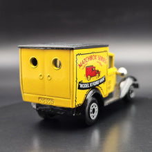 Load image into Gallery viewer, Matchbox 1990 Ford Model A Van Matchbox Series Yellow Series 1-75 MB38 Boxed
