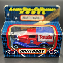 Load image into Gallery viewer, Matchbox 1989 Ford Model A Van Tandy Electronics Red Series 1-75 MB38 Limited Edition - Boxed Unopened
