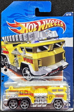 Load image into Gallery viewer, Hot Wheels 2011 5 Alarm Yellow #178 HW City Works 8/10 New Long Card