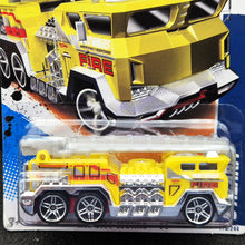 Load image into Gallery viewer, Hot Wheels 2011 5 Alarm Yellow #178 HW City Works 8/10 New Long Card