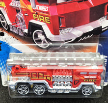 Load image into Gallery viewer, Hot Wheels 2011 5 Alarm Red #178 HW City Works 8/10 New Long Card