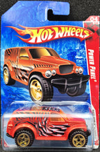 Load image into Gallery viewer, Hot Wheels 2010 Power Panel Orange #216 Race World - Jungle 4/4 New Long Card