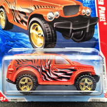 Load image into Gallery viewer, Hot Wheels 2010 Power Panel Orange #216 Race World - Jungle 4/4 New Long Card