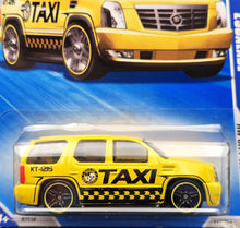 Load image into Gallery viewer, Hot Wheels 2010 '07 Cadillac Escalade Yellow #117 HW City Works 1/10 New Long Card