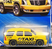 Load image into Gallery viewer, Hot Wheels 2010 '07 Cadillac Escalade Yellow #117 HW City Works 1/10 New Long Card