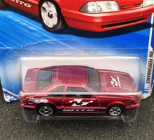 Load image into Gallery viewer, Hot Wheels 2010 '92 Ford Mustang Dark Red #113 HW Performance 7/10 New Long Card
