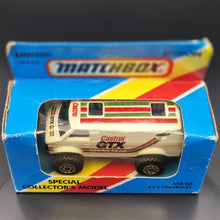 Load image into Gallery viewer, Matchbox 1984 4x4 Chevrolet Van White MB68 Castrol GTX Series 1-75 Limited Edition Boxed
