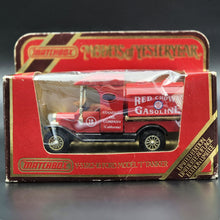 Load image into Gallery viewer, Matchbox 1912-16 Ford Model T Tanker Red Crown Gasoline Red Models Of Yesteryear Y-3

