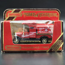 Load image into Gallery viewer, Matchbox 1912-16 Ford Model T Tanker Red Crown Gasoline Red Models Of Yesteryear Y-3
