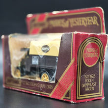 Load image into Gallery viewer, Matchbox 1922 Foden Steam Lorry Brown Hovis Models Of Yesteryear Y-27
