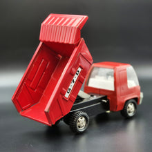 Load image into Gallery viewer, Vintage Pressed Steel Giant 7 Lever Dump Truck Red G.7.D 1:18
