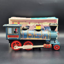 Load image into Gallery viewer, Masudaya New Western Special Locomotive Vintage Battery Operated Toy Pressed Steel
