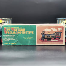 Load image into Gallery viewer, Masudaya New Western Special Locomotive Vintage Battery Operated Toy Pressed Steel
