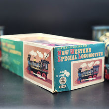 Load image into Gallery viewer, Masudaya New Western Special Locomotive Vintage Battery Operated Toy Pressed Steel
